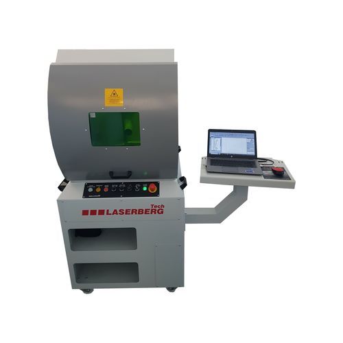 紫外线激光打标机 - FIBERG PLUS UV - LASERBERG TECH SRL - 落地式 / 紧凑型 / 自动