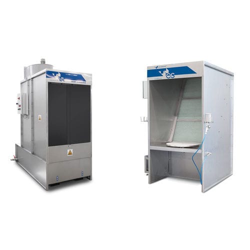 封闭式喷漆间 - VA / CS - D.B.M. TECNOLOGIE SRL - 用于零件 / ATEX