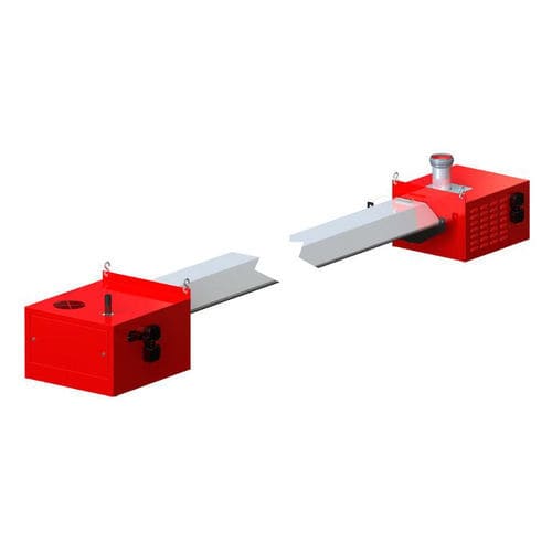 天然气辐射取暖器 - RED-LINE - OFFICINE TERMOTECNICHE FRACCARO SRL - 工业