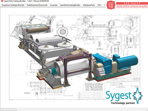 管理软件 - Spare Parts Catalog Builder - SYGEST SRL - 质量 / CAD / 创建制作用