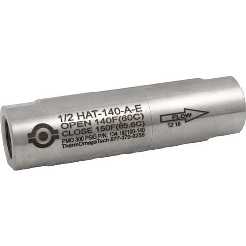温度调节恒温阀门 - HAT - SOCLEMA - 不锈钢 / 用于气体 / 液体