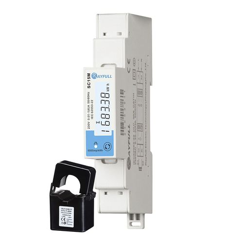 多功能电能表 - SC15M  - Rayfull Electric Technology(Zhejiang)Co., Ltd. - 单相 / DIN导轨 / RS-485