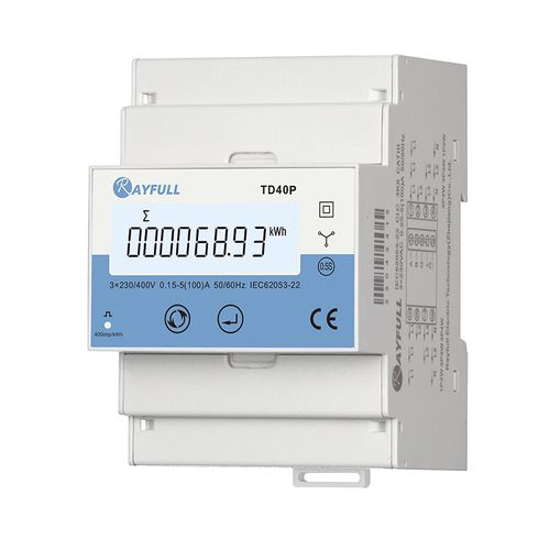 三相电能表 - TD40P - Rayfull Electric Technology(Zhejiang)Co., Ltd. - DIN导轨 / 数字 / 脉冲输出式
