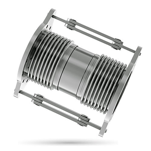 管道金属膨胀节 - BM-HI-DO - BIKAR - 圆形 / 法兰 / 用于套筒