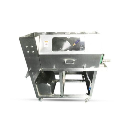 鱼类切片机 - two-section - Bokang Machinery - 自动 / 圆形刀片 / 落地