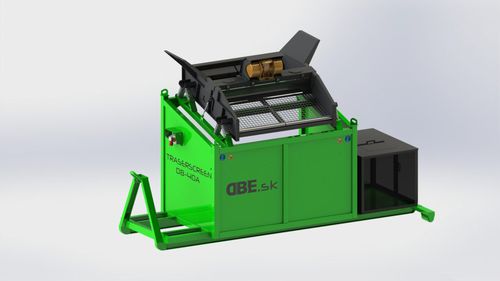 移动式筛选机 - DB-40A - dbe.sk - 振动 / 用于散料 / 紧凑型