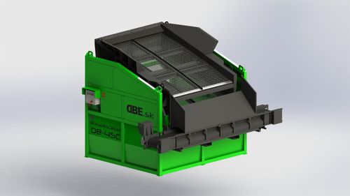 建筑工地筛选机 - DB-45C - dbe.sk - 移动式 / 振动 / 用于散料