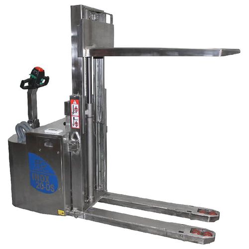电动托盘车 - BADA 20-DS - BADA MATERIAL HANDLING - 步行式 / 12V / 用于仓库