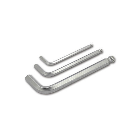 铬制内六角扳手 - AZK series - Asahi Metal Industry Co.,Ltd - 球头