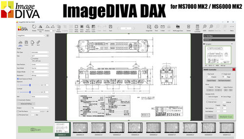 扫描仪软件 - ImageDIVA DAX - Kyokko Seiko Co., Ltd - 可视化 / 图像获取 / 数码成像