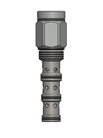 手动液压分配器 - PD16-2340-35 - Hydrabase - 先导式 / 3 通型 / 紧凑型
