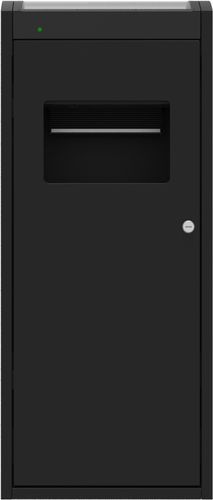 混合垃圾压缩机 - CleanCUBE - Ecubelabs - 废物回收 / 固定式 / 前端装载