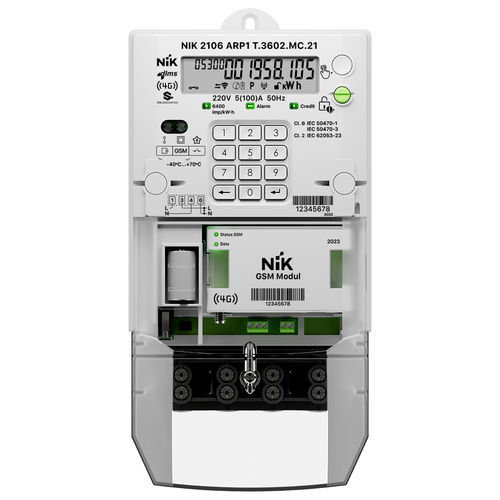 三相电能表 - 2116 - NIK Electronics - DIN导轨 / RS-485