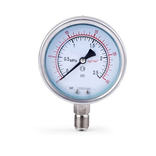 差动压力计 - YK-M2 - Xi'an Yunyi Instrument Co., Ltd. - 表盘 / NPT 1/2 / G 1/4