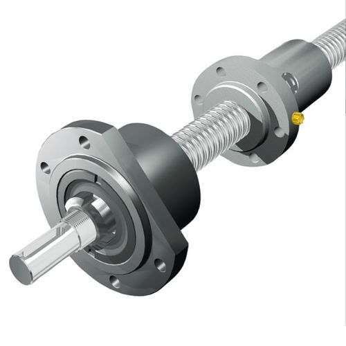 滚珠丝杠轴承体 - FLBU series - FLI - France Linéaire Industrie - 轴向 / 角接触球轴承 / 钢