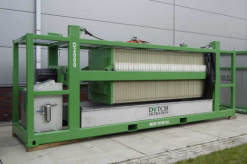 框式压滤机 - DFP1200 - Dutch Filtration BV - 自动 / 用于污水处理 / 用于化学品