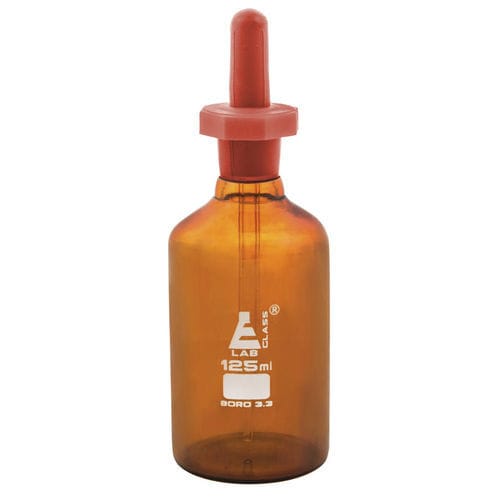 滴瓶烧瓶 - CH0195C - EISCO Electronic Instrumentation - 琥珀色玻璃 / HDPE / 用于实验室