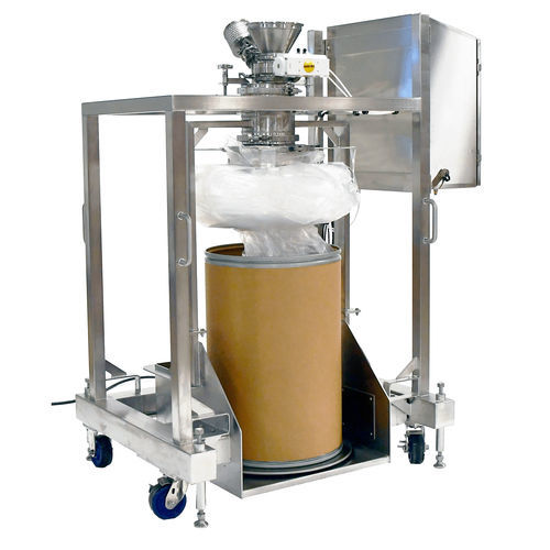 自动灌装机 - Rheo Engineering LLC - 油桶 / 粉末状产品 / 移动式