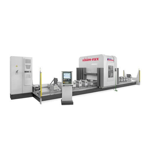 5轴CNC加工中心 - VISION-FLEX - Reichenbacher Hamuel Group - 立式 / HSKF63 / 用于铝制型材