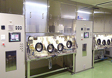 杀菌测试防护型隔离器 - Airex Co., Ltd - 质量控制 / 落地 / ISO 5级