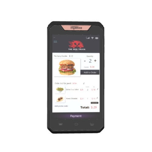 便携式支付终端 - AXIUM EX4000 - Ingenico - 3G 网络 / 蓝牙 / WiFi
