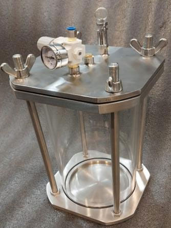 玻璃压力容器 - BHFGC series - Burhani Engineering Technology - 不锈钢 / 丙烯塑料