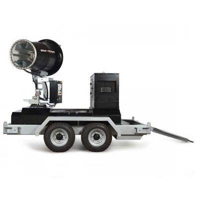 防尘喷雾炮 - S7.5 Autarker Anhänger - Aquaco GmbH - 移动式