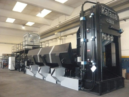 废铁打包压缩机 - Katana 3812 - ECOTECNICA EUROPE S.r.l. - 垂直 / 1000x800x1000
