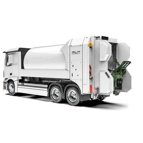 电动生活垃圾收集车 - ROTO-M-U-T - Steyr Automotive GmbH - 从后部装载 / 零排放 / 滚筒