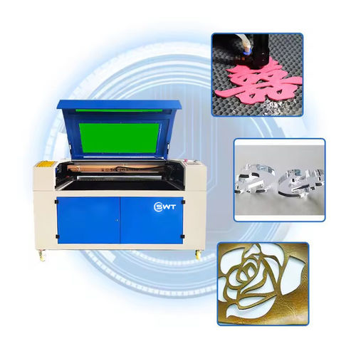 CO2激光雕刻打标机 - 6040-100W - Wuhan SWT Laser Technology - 用于丙烯 / 面料 / 用于皮革