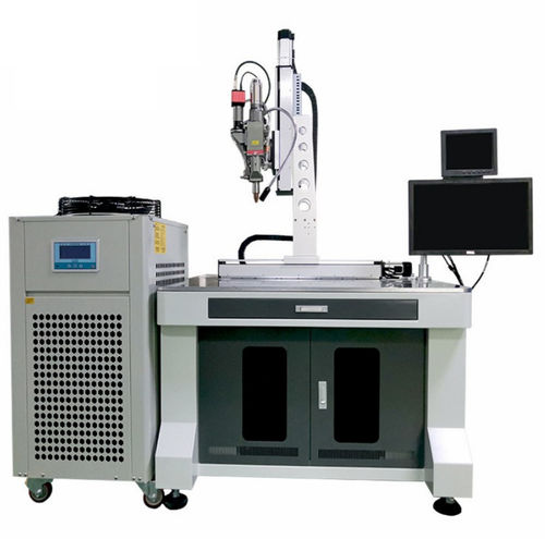 光纤激光焊接机 - AWD-1000 - Wuhan SWT Laser Technology - 机械手 / 用于电子元件 / 用于金属