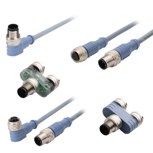 线缆连接器 - ZDK series - Sentinel Electronics - 供电 / M12 / PVC