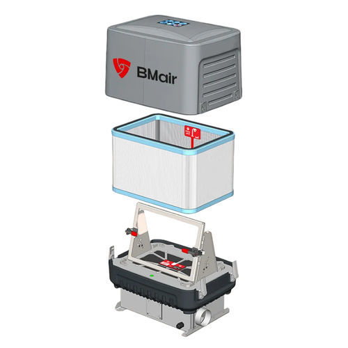 颗粒过滤系统 - MAO-3 series - BMAir International BV - 活性炭 / 空气 / 高效