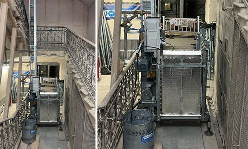 平台式货运电梯 - PT 200 - SALERNO PONTEGGI S.R.L. - 电动 / 用于建筑 / 工程