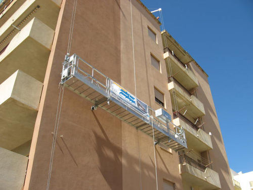 提升平台 - SP 500 T/M - SALERNO PONTEGGI S.R.L. - 悬挂 / 建筑工地
