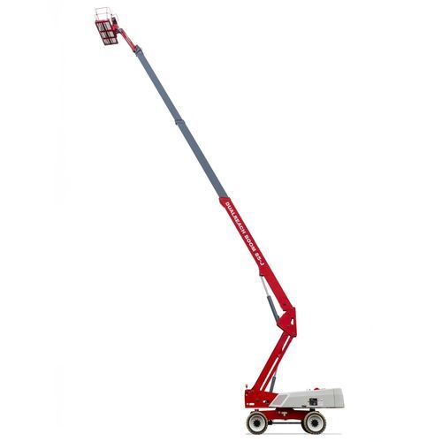 铰接式伸缩升降臂 / 柴油机 - DualReach® 85-J Diesel - MEC AERIAL WORK PLATFORMS - 带轮 / 工业用途 / 调平