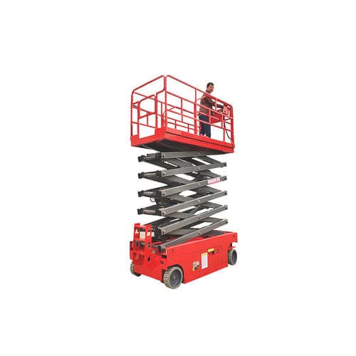 自走式剪叉式升降机 - HW0.3 series - Shandong Hengwang Group Co., Ltd. - 滚动 / 液压 / 室内