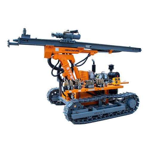 多功能钻机 - HW910	 - Shandong Hengwang Group Co., Ltd. - 炮眼 / 履带式 / 旋转