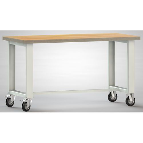 山毛榉木工作台 - WS880N-1500M40-X7000 - KLW LUTZ - 用于车间 / 工业 / 移动式