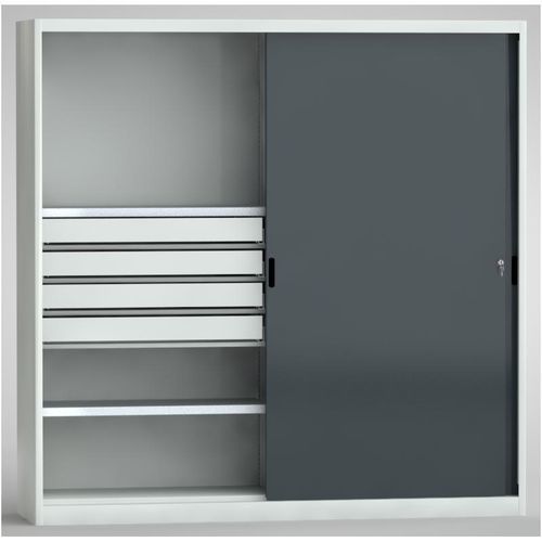 储藏柜 - 7SN-UL2000TB-20S4MRB - KLW LUTZ - 车间 / 落地式 / 4 屉式