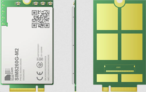 5G无线模块 - SIM8260G-M2 - SIMCom Wireless Solutions Ltd. - 用于数据传输 / USB / PCIe