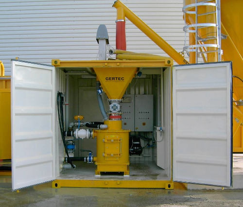 连续混合机 - DM-60-EC - GERTEC - 动态 / 立式 / 用于建筑工地