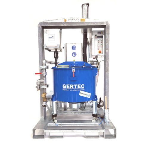 动态混合机 - CM-280-E-strong - GERTEC - 立式 / 分批 / 用于建筑工地