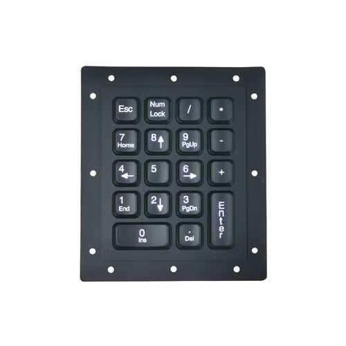 18键数字键盘 - KH-SK18-OEM - Kehang Technology - 面板式 / 机械按键 / 硅胶