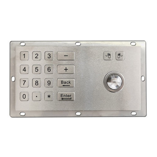 16键数字键盘 - KH-KM195-A - Kehang Technology - 面板式 / 不锈钢 / USB