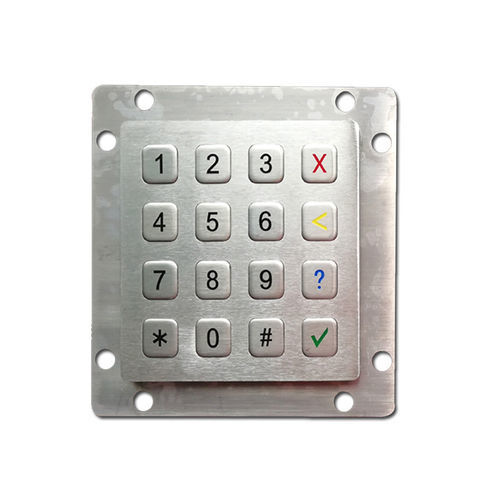 16键数字键盘 - KH-AE81-16 - Kehang Technology - 面板式 / 不锈钢 / USB