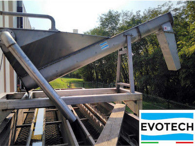 砂子分离器 - Evotech srl - 用于泥浆 / 湿法 / 螺旋