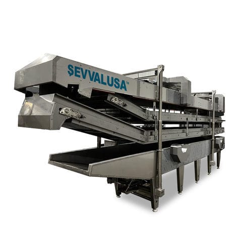连续式专业油炸机 - SEVVALUSA Nut Processing and Packaging Solutions - 坚果 / 自动