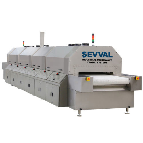 微波干燥系统 - SEVVALUSA Nut Processing and Packaging Solutions - 连续 / 消毒 / 带传送带