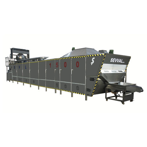 种子烘焙机 - SVL15000 - SEVVALUSA Nut Processing and Packaging Solutions - 花生 / 杏仁 / 鹰嘴豆